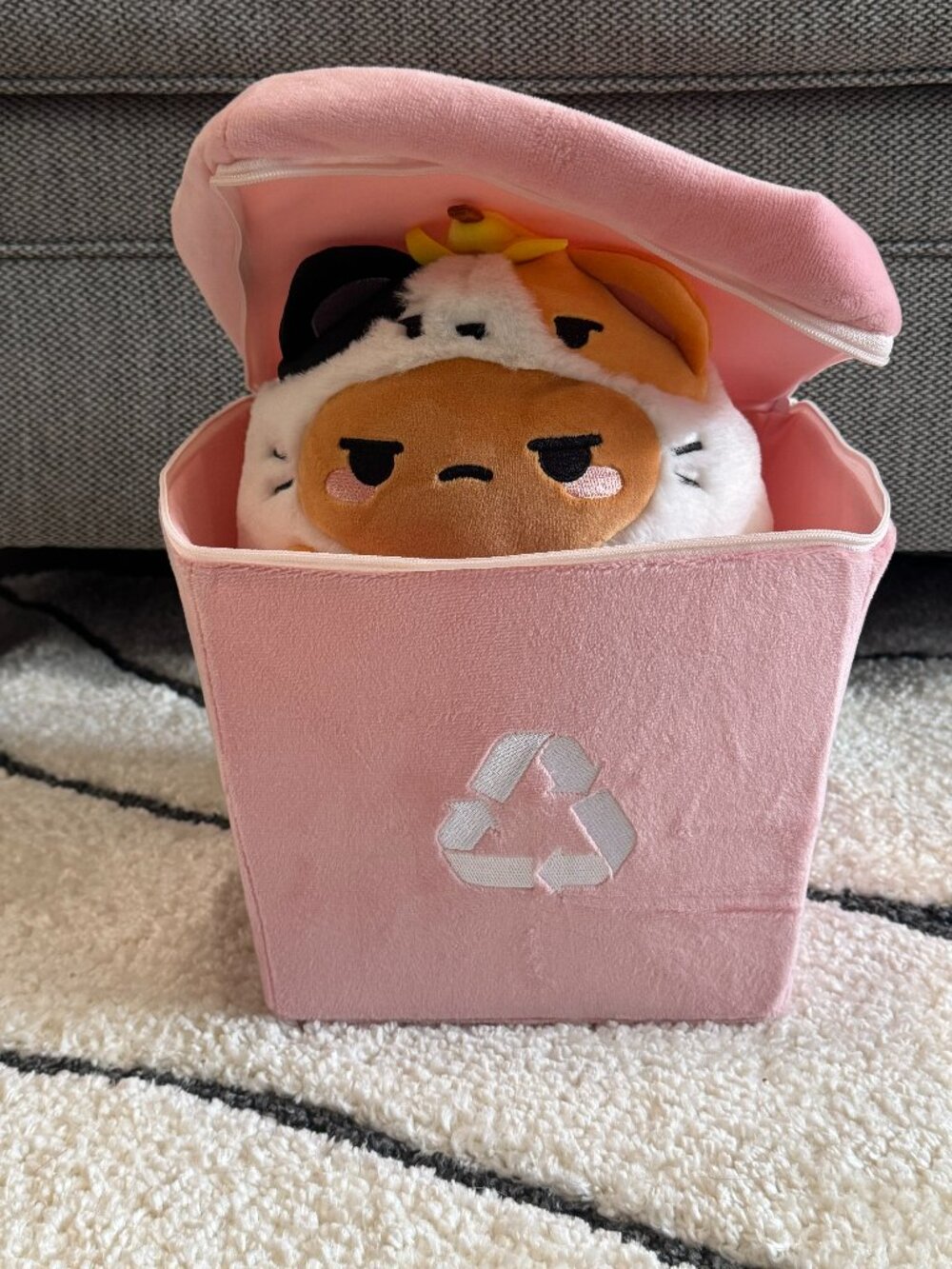 Smoko Trashcan Cat Tayto